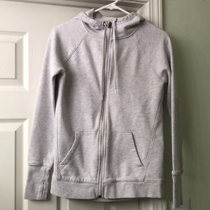 Hooded fleece jacket